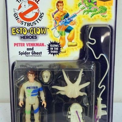 1110	THE REAL GHOST BUSTERS PETER VENKMAN AND SPIDER GHOST, KENNER 1986 SEALED
