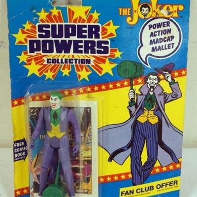 1131	SUPER POWERS COLLECTION ACTION FIGURE *JOKER*, KENNER 1985, SEALED
