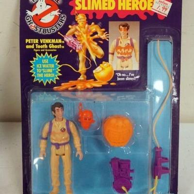 1104	THE REAL GHOST BUSTERS WINSTON ZEDDMORE AND SUCKER GHOST, KENNER  SEALED
