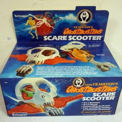 1117	GHOST BUSTERS SCARE SCOOTER, SCHAPER TOYS 1986, SEALED
