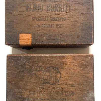New Britain cigar boxes