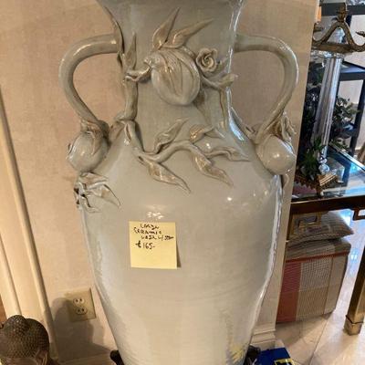 Huge ceramic vase