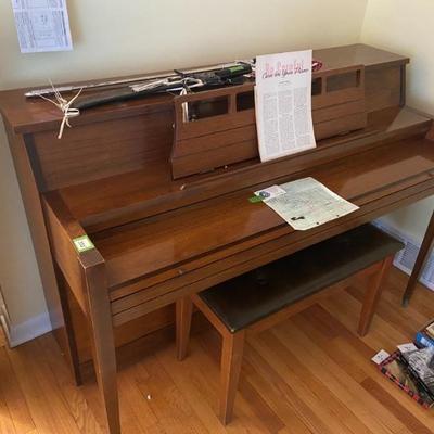 Clark upright piano