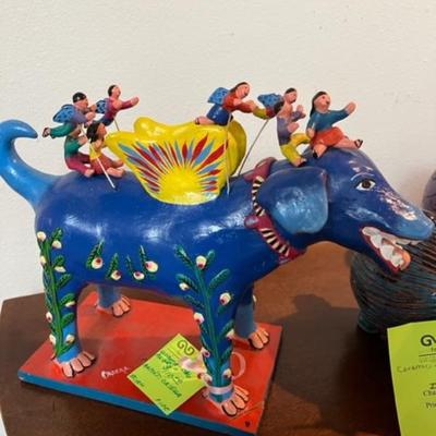 Folk art - Dog Angel