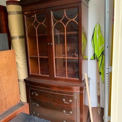 Early 1900 china cabinet
