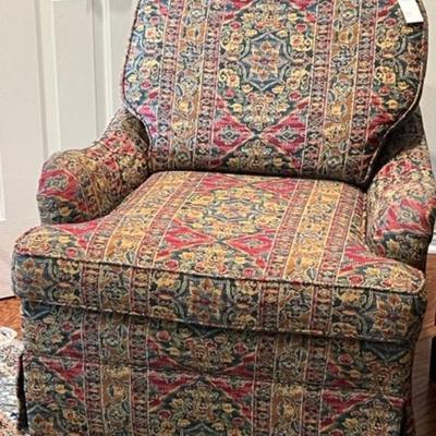 Upholstered rocker