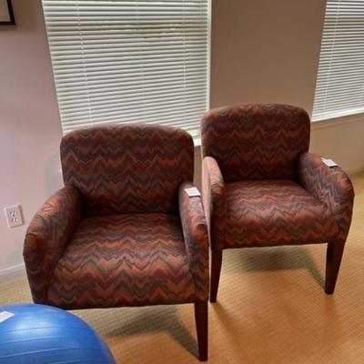 Matching upholstered chairs