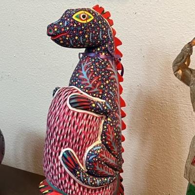 Folk Art-dinosaur
