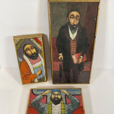 Bert Pumphrey Rabbi Oil Paintings