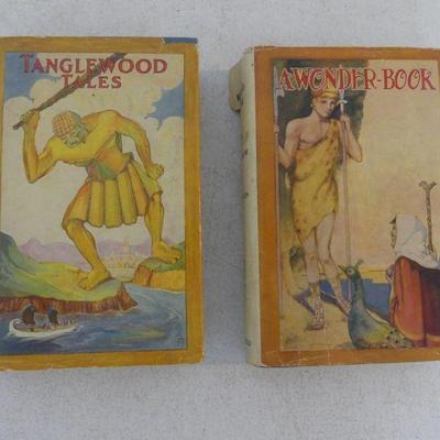 Vintage 1939-1940 Nathaniel Hawthorne Illustrated Books - 