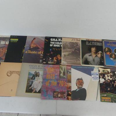 Mixed Vinyl - Various Artists & Genres - 13 in All - 1 Unopened