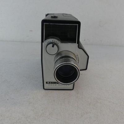 Vintage Bell & Howell Zoom Reflex f/1.8 Lens Autoload 8mm Movie Camera