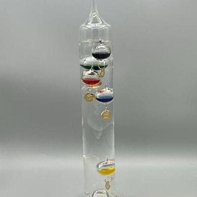 Colorful Galileo Thermometer Handarbelt Mundgeblasen
