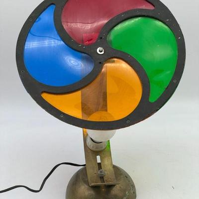 Spinning Color Wheel Light
