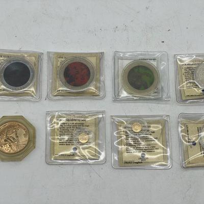Collectible Coins Including Holographic American Mint
