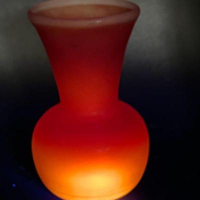 Fiery Bud Vase - UV Reactive!
