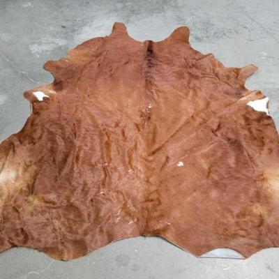 #2616 â€¢ Decoration Hair-On Cowhide Rug Made in Argentina