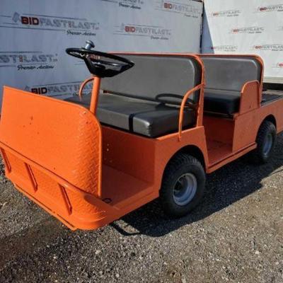 #50 â€¢ Yale Electric Utility Cart with Flat Bed