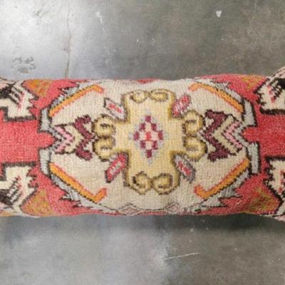 #2612 â€¢ Vintage Rug Pillow