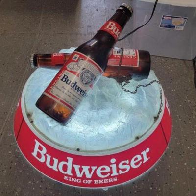 Budweiser Hanging Pool Table Light
