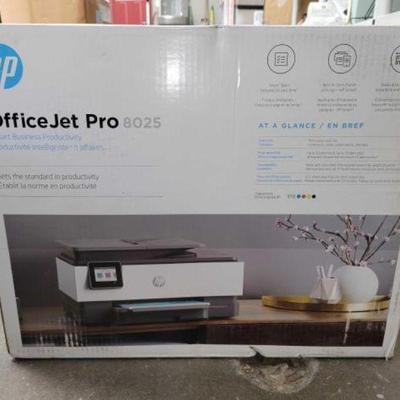 #2682 â€¢ HP Office Jet Pro 8025 Printer
