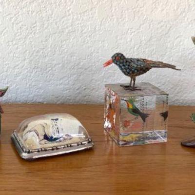 This Is For The Birds! * Sweet Bird Figurines * Some Artisan Made * Brumm, Fringe Studio