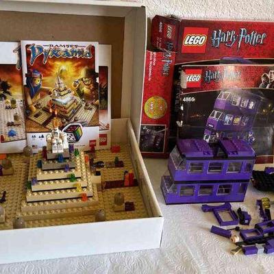 LEGO RAMSES PYRAMID GAME 3843 * HARRY POTTER 4866 LEGO KNIGHT BUS * Small Bag Misc. Lego