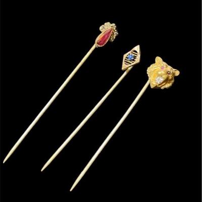 Vintage stick pins