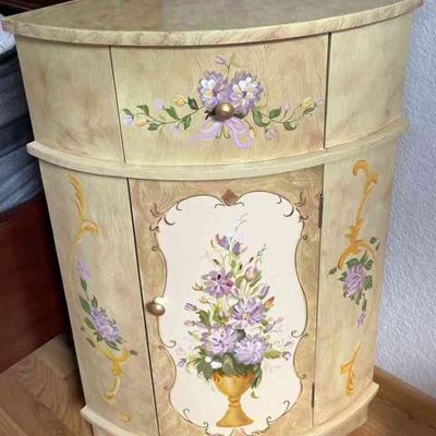 Hand Painted Cabinety