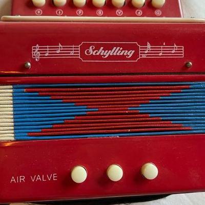 SCHYLLING Accordion And First Act Harmonica