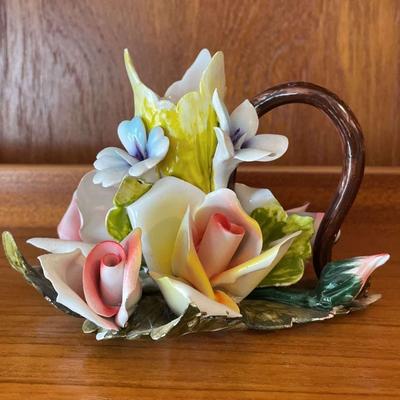 Francoâ€™s Vicenza Italy Flower Pottery Decoration