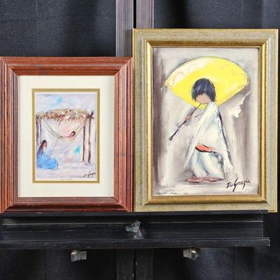 Hand Signed Lithograph By De Grazia in 1966 (Piccolo Pete) (Lot #27)Â Ettore "Ted" DeGraziaÂ 