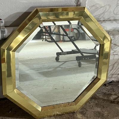 Orate Gold Octagon Mirror