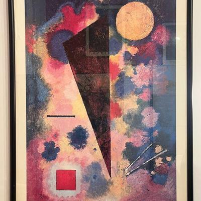 Wassily Kandinsky Multicolored Resonance C
