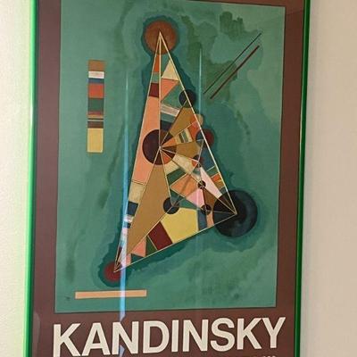 1960 Wassily Kandinsky Bauhaus Poster