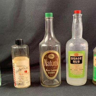 Barber shop bottles