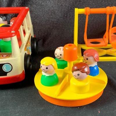 Fisher Price Mini Bus/ Playground