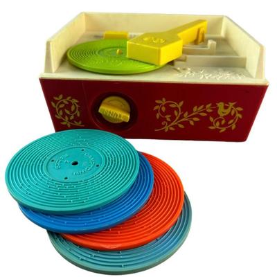 1971 Fisher Price Music box/ record player #995
