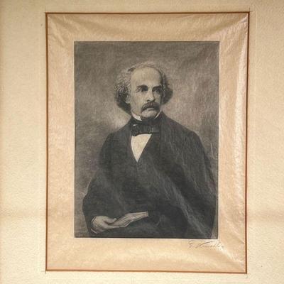 G. KRUELL ETCHING | Pencil signed lower right, dated 1898 in the plate - 8.75 x 6.5 in. (plate) Dimensions: w. 14.75 x h. 17.75 in (frame).