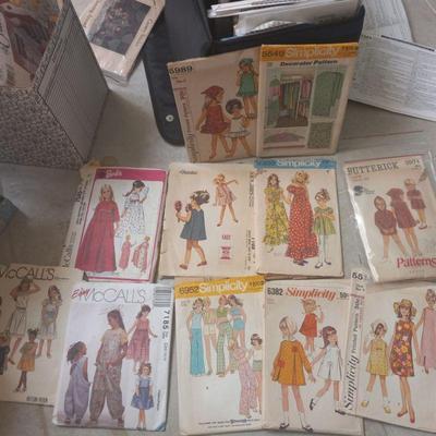 Vintage patterns  kids women's and crafts