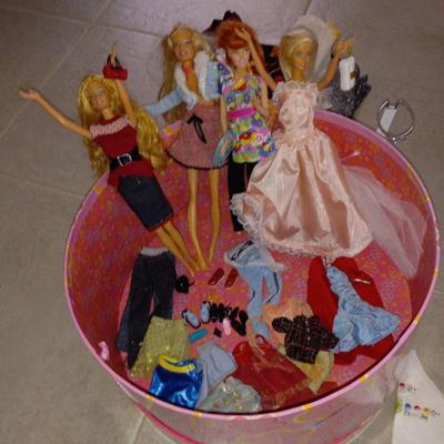 Newer barbies late 80s 90s