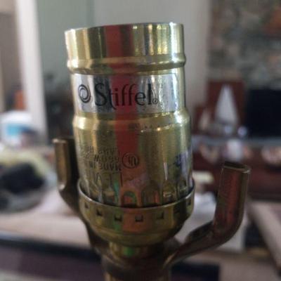 Stiffel brass lamps
