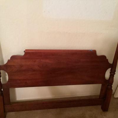 Statton Cherry Queen Headboard and metal frame
($125.00)