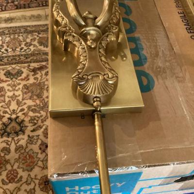 brass wall lamps
($150.00 for the pair)