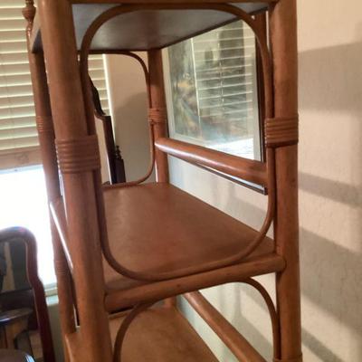 Vintage Bamboo Shelf
13 in. deep
24 1/2 in. long
68 1/2 tall
$80.00