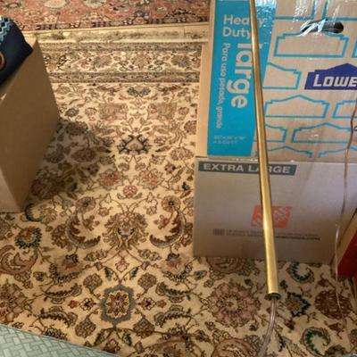 brass wall lamps
($150.00 for the pair)