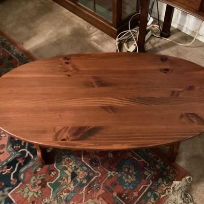 Ethan Allen Pine Coffee Table
48 in wide
24 1/2 in. deep
18 in tall
$80.00