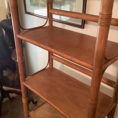 Vintage Bamboo Shelf
13 in. deep
24 1/2 in. long
68 1/2 tall
$80.00