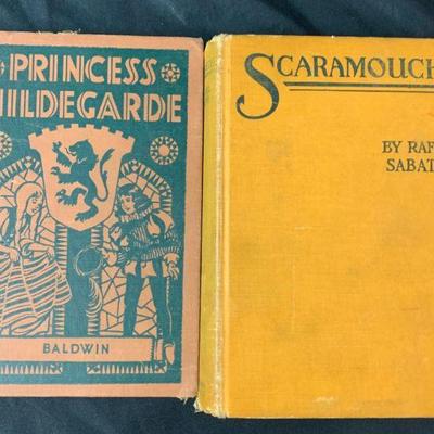 One of the book lots- Princess Hildegarde/ Scaramouche