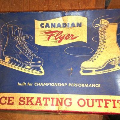 Vintage Canadian Flyer Ice Skates